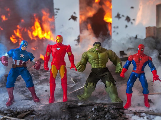 Bonecos da Marvel