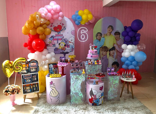 Kit de aniversário - Tema BTS