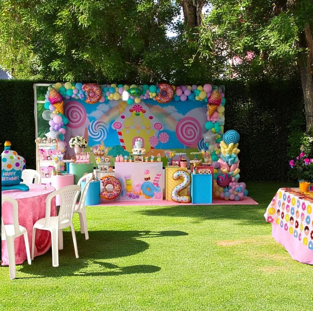 Festa Infantil - Tema Doces